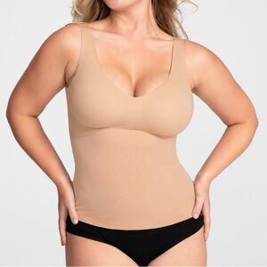 Seamless Tan Shapewear Top